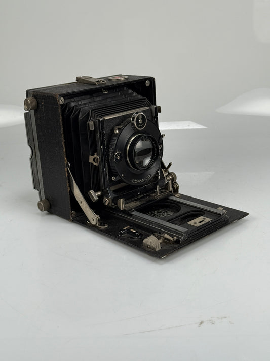 Linhof Munchen Technika / Standard 3 1/4 x 4 1/4 Camera w/ Voigtlander Heliar 15cm f4.5 lens