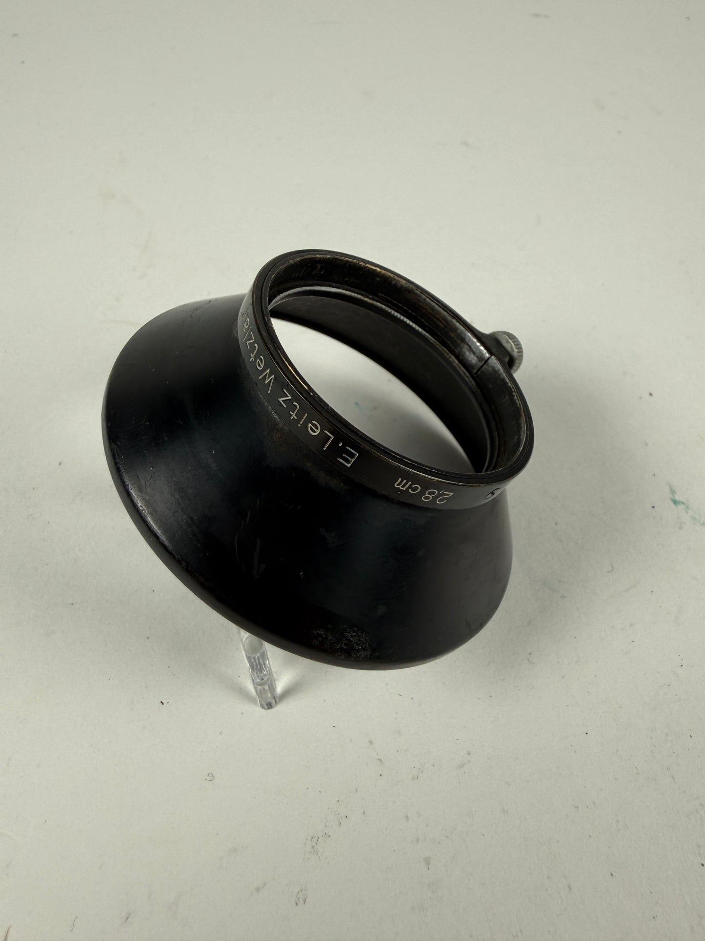 Leica Leitz black 2.8cm Hektor SOOHN lens hood RARE