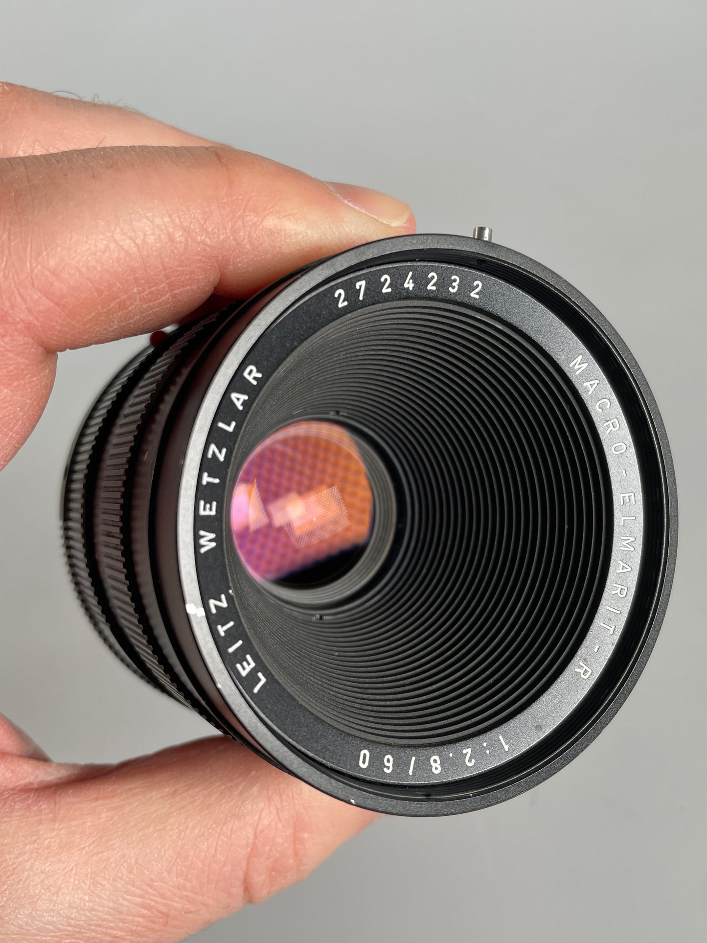 Leica Leitz Macro-Elmarit-R 60mm f2.8 2-cam lens