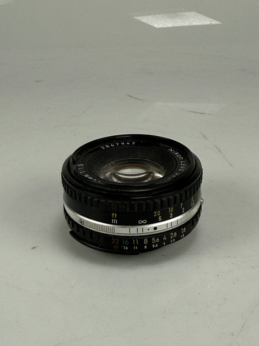 Nikon SERIES E 50mm f1.8 Manual Focus Lens