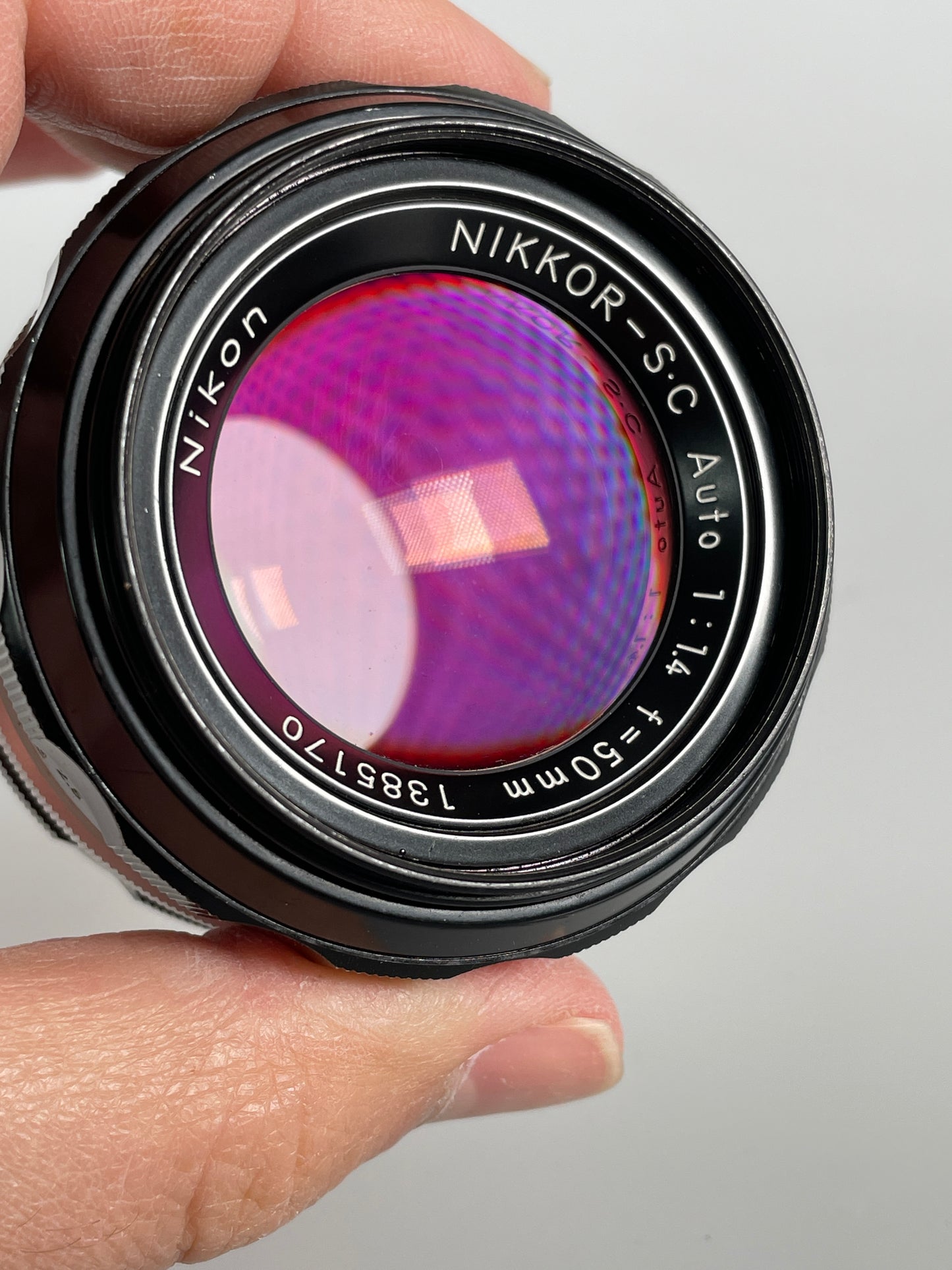 Nikon Nikkor-S.C Auto 50mm f1.4 Non Ai Lens