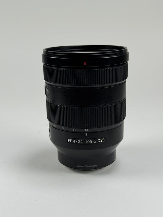 Sony FE 24-105mm f4 G OSS E-Mount Camera Lens - Black
