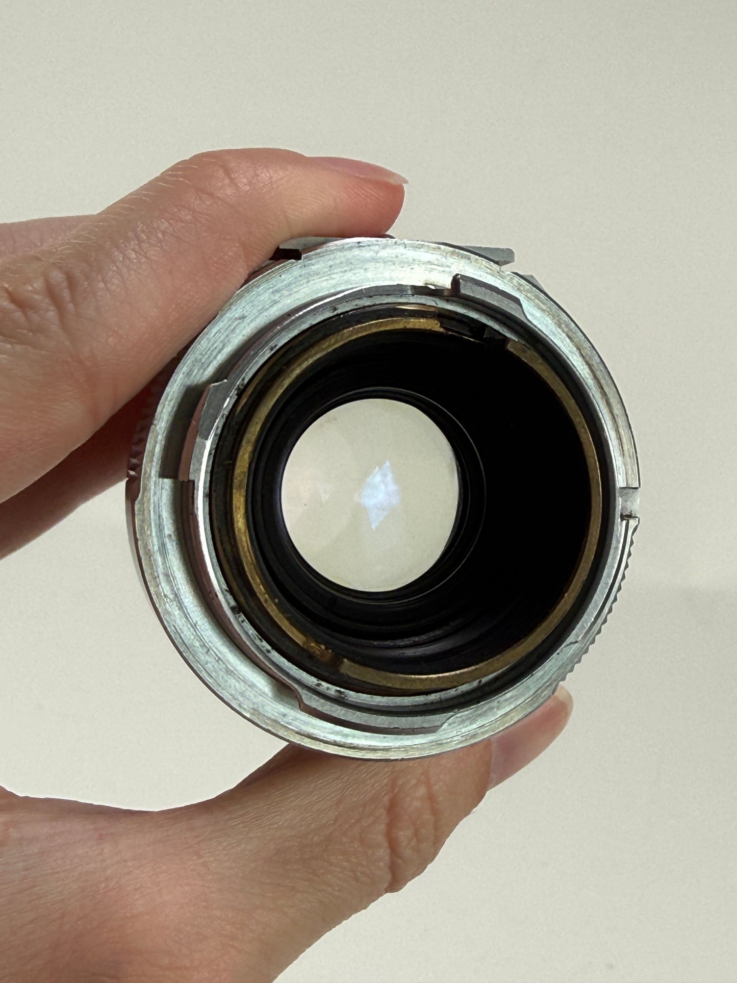 Leica Leitz Wetzlar Summicron-M 50mm F2 Dual Range DR f2 Lens Rigid