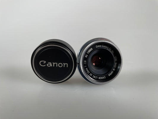 Canon SD 28mm f2.8 for Demi C Half Frame Camera Lens