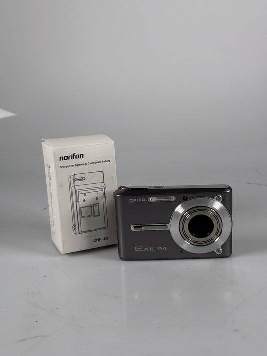 Casio Exilim EX-S500 5.0MP Compact Digital Camera Gray