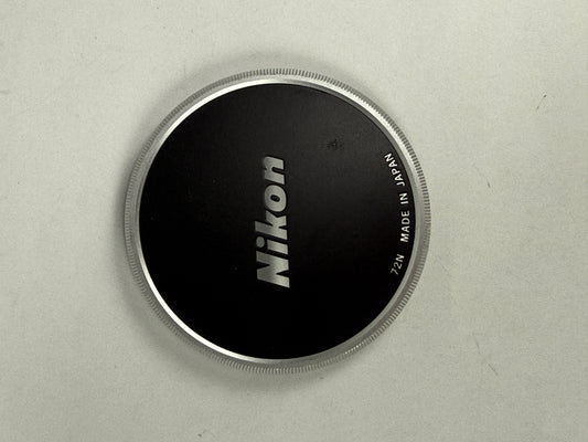 Nikon Nikkor 72n 72mm Screw-In Front Lens Cap