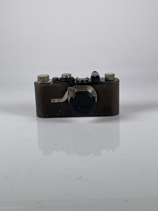 Leica I Model A 4 Digit Feathered Arrows, mushroom 5cm f3.5 Elmar SN 1989