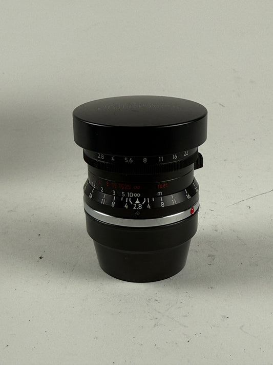 Light lens lab 28mm F2.8 Lens Nine Element Elmarit Rangefinder Leica M