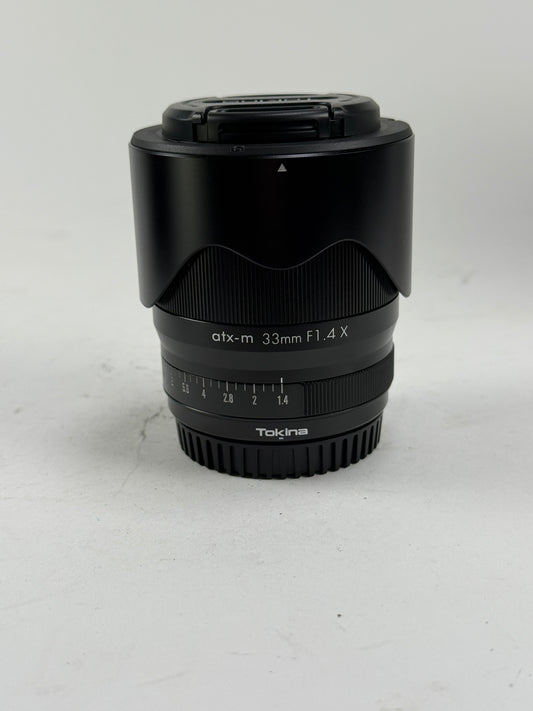 Tokina ATX-m 33mm f1.4 X AF Lens for Fujifilm Fuji X Mount APS-C