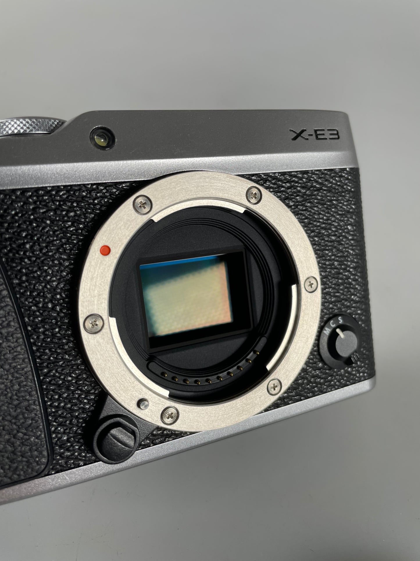 Fujifilm Fuji X-E3 24.3 MP Mirrorless Digital Camera Body (Silver)