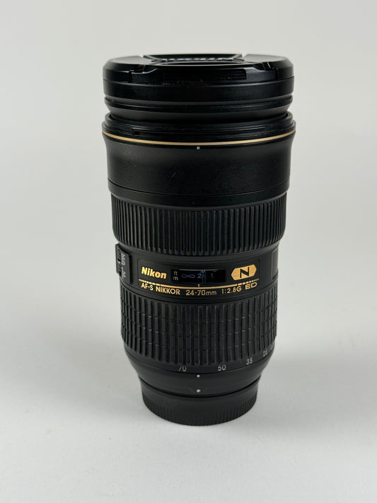 NIKON AF-S NIKKOR 24-70mm f2.8 G ED Zoom Lens