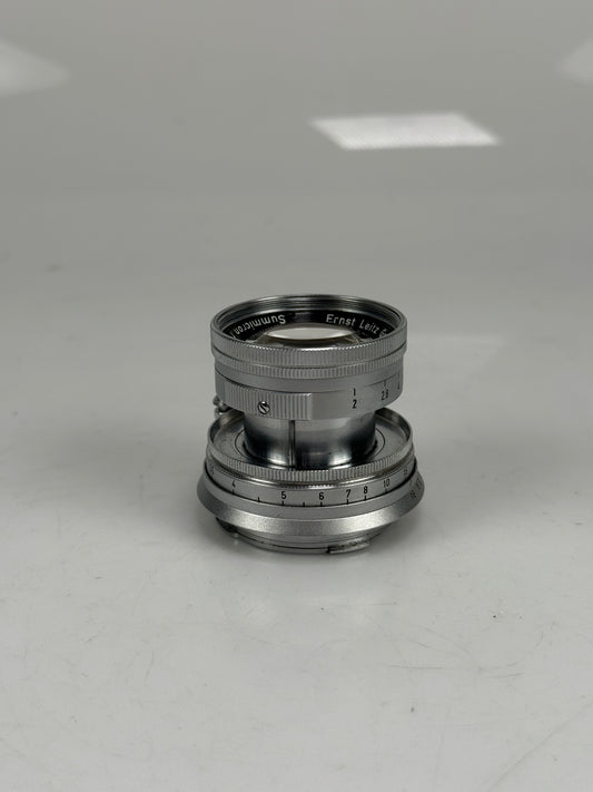 Leica Leitz Summicron 5cm 50mm f2 Collapsible Lens for M mount Rangefinder