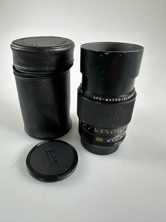 Leica APO Macro Elmarit R 100mm f2.8 3Cam MF Lens