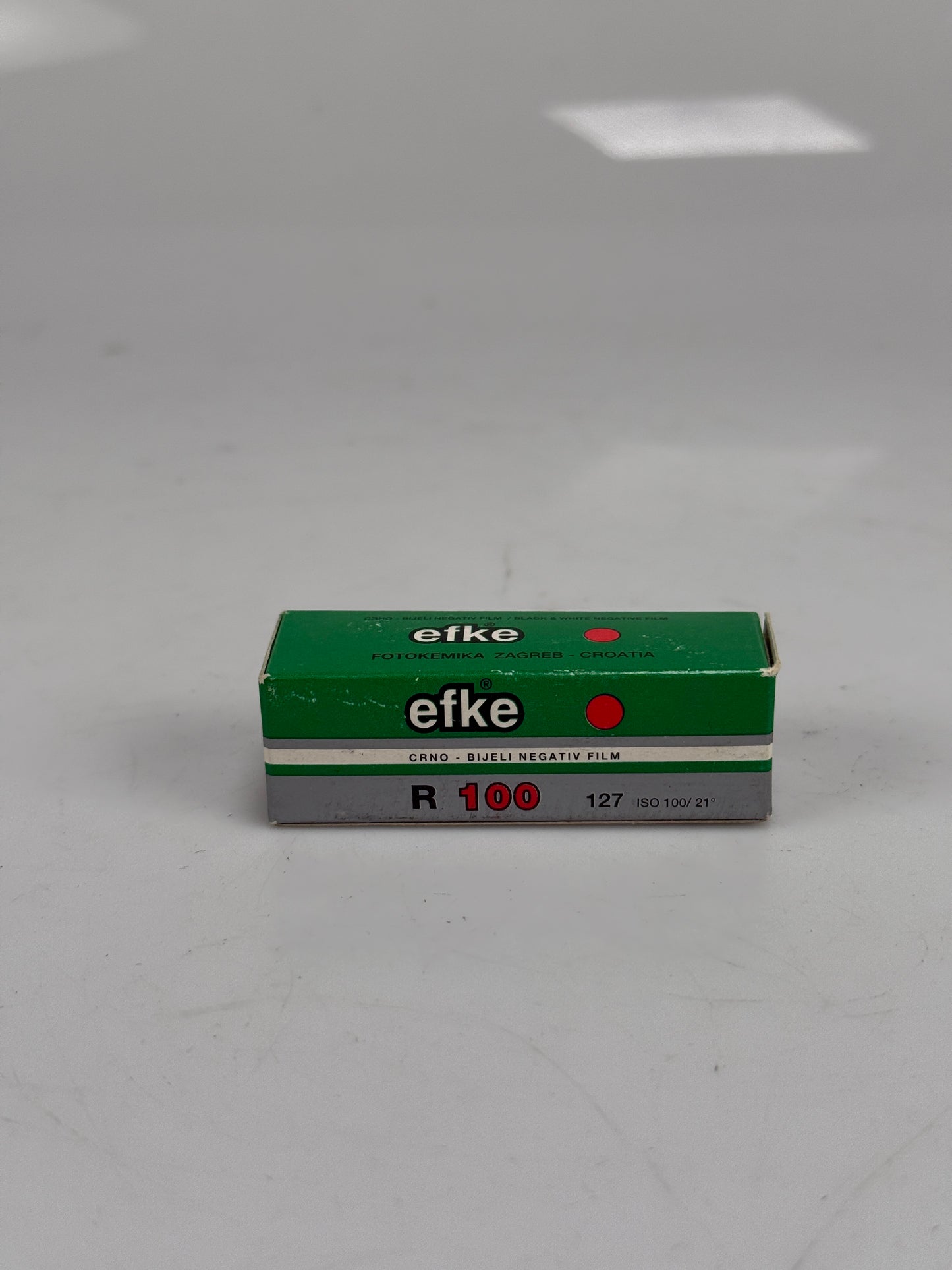 Rare, Unopened Roll of Prized Fotokemika efke r100 127 film