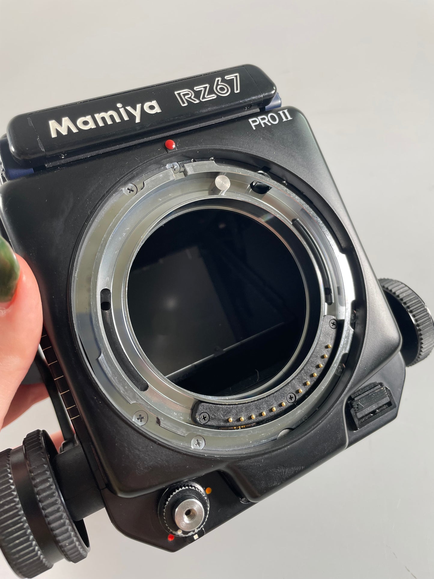 Mamiya RZ67 Pro II body medium format camera w/ waist level finder