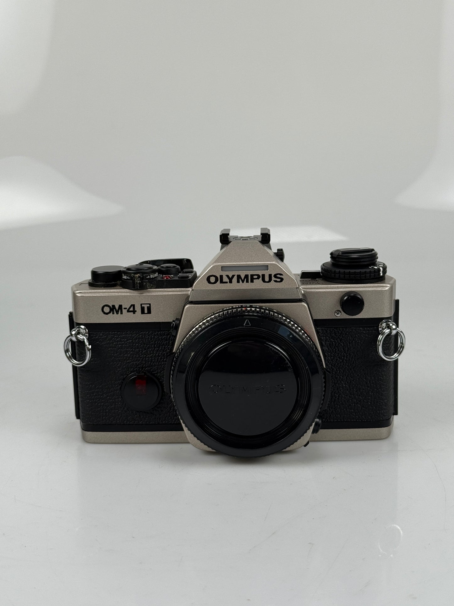 Olympus OM-4T Chrome 35mm SLR Film Camera