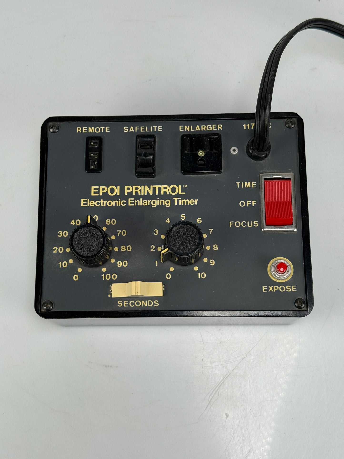 Vintage EPOI Printrol Electronic Enlarging Timer Darkroom Developing