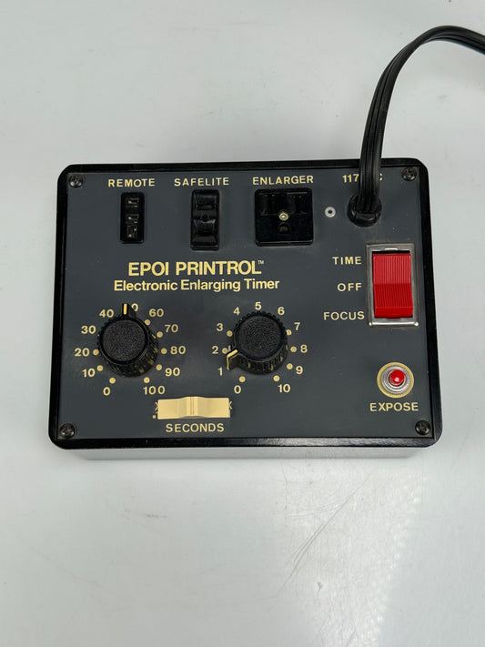 Vintage EPOI Printrol Electronic Enlarging Timer Darkroom Developing