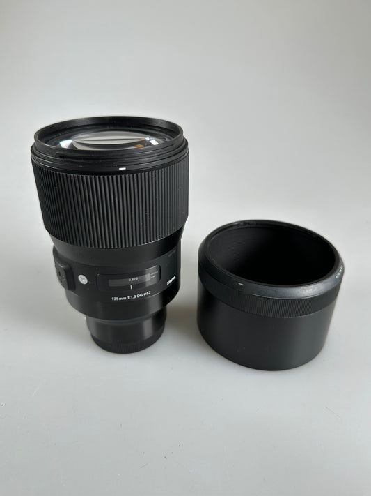 Sigma 135mm 135 F1.8 DG HSM Art Lens for Sony E Mount
