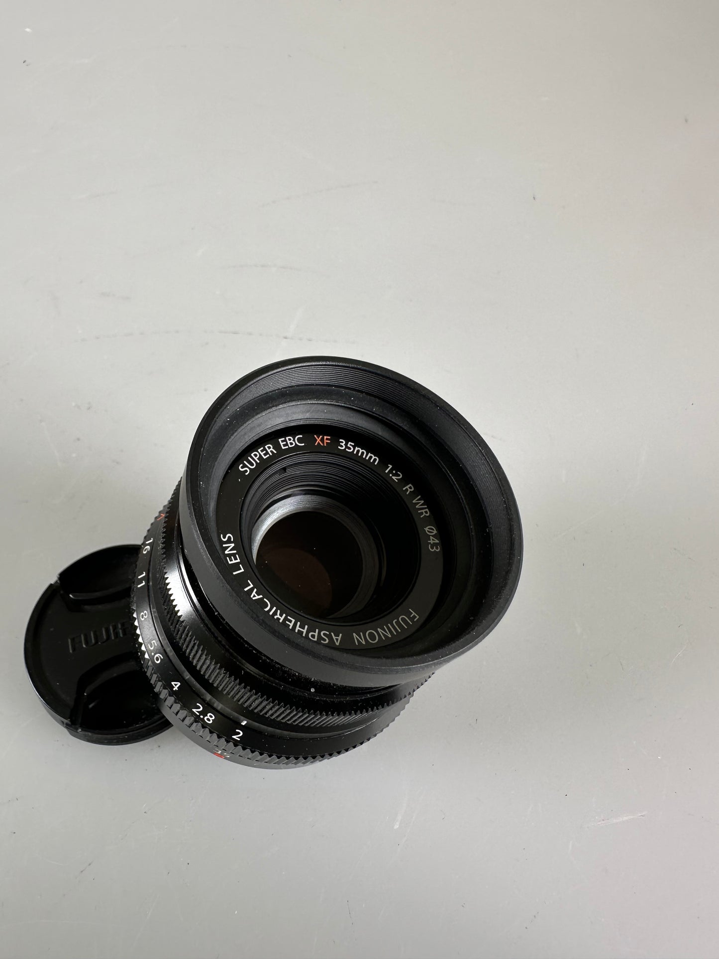 Fuji fujifilm XF Fujinon 35mm f2 R WR Super EBC Lens Black