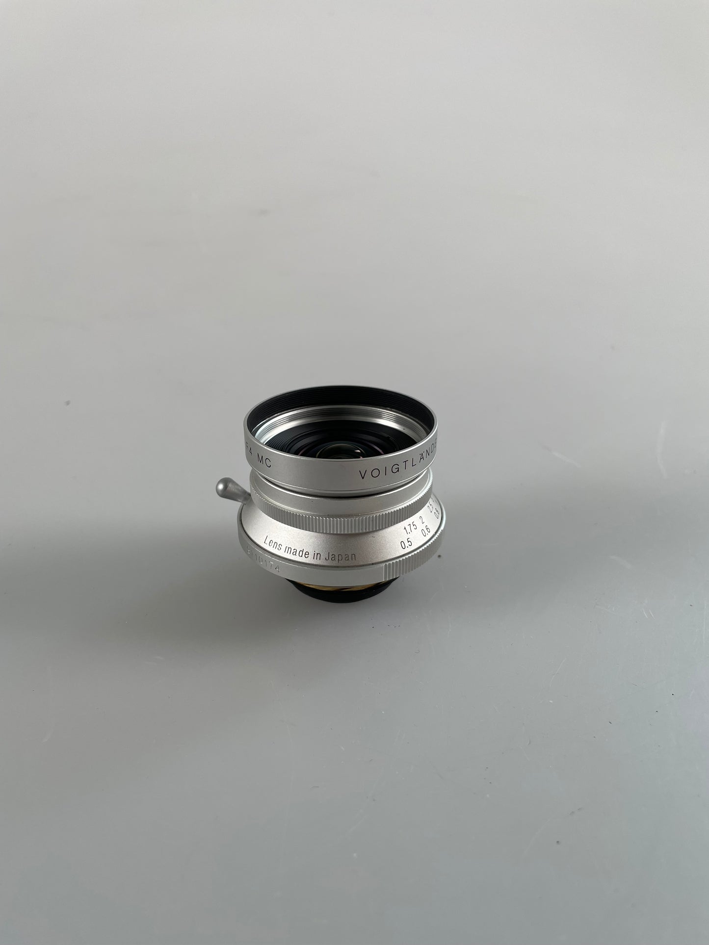 Voigtlander Color Skopar 21mm F4 MC Lens For Leica L39 LTM Silver