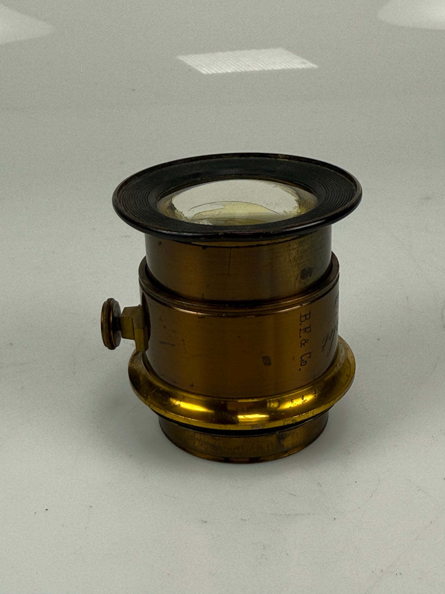 Darlot Paris BF & Co Brass Camera Lens