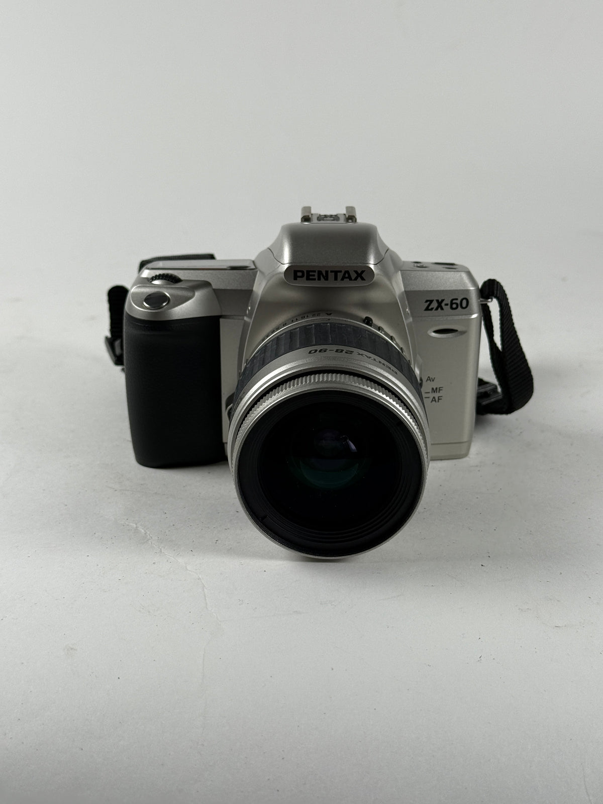 PENTAX ZX-60 35mm SLR Film Camera 28-80mm Lens & Case