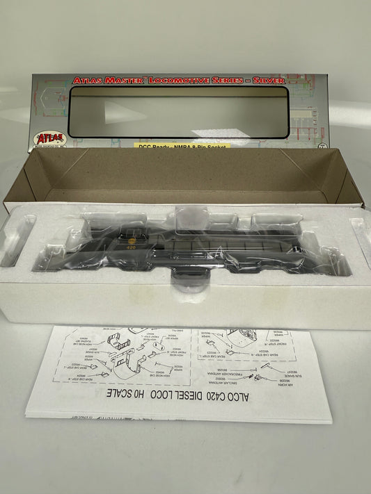 Atlas Silver 10000 550 HO C420 Norfolk Western - Road 420 Locomotive