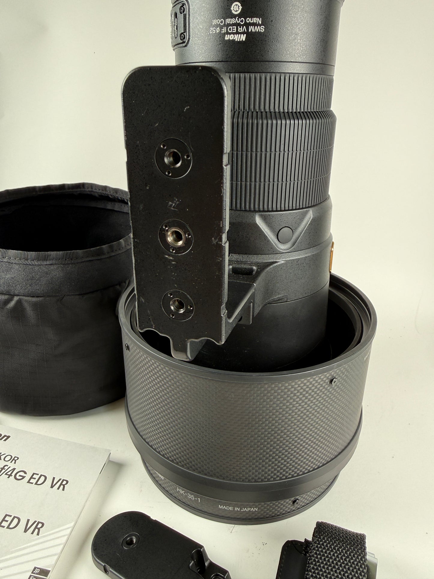Nikon 600mm f4 nikkor AF-S G ED VR Lens AFS lens