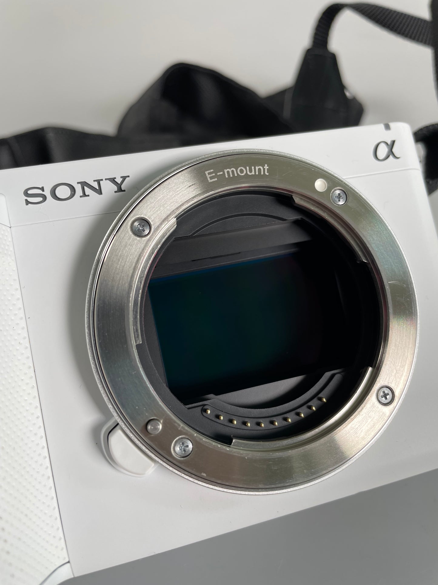 Sony Alpha ZV-E1 12.1MP Mirrorless Camera - White (Body Only)