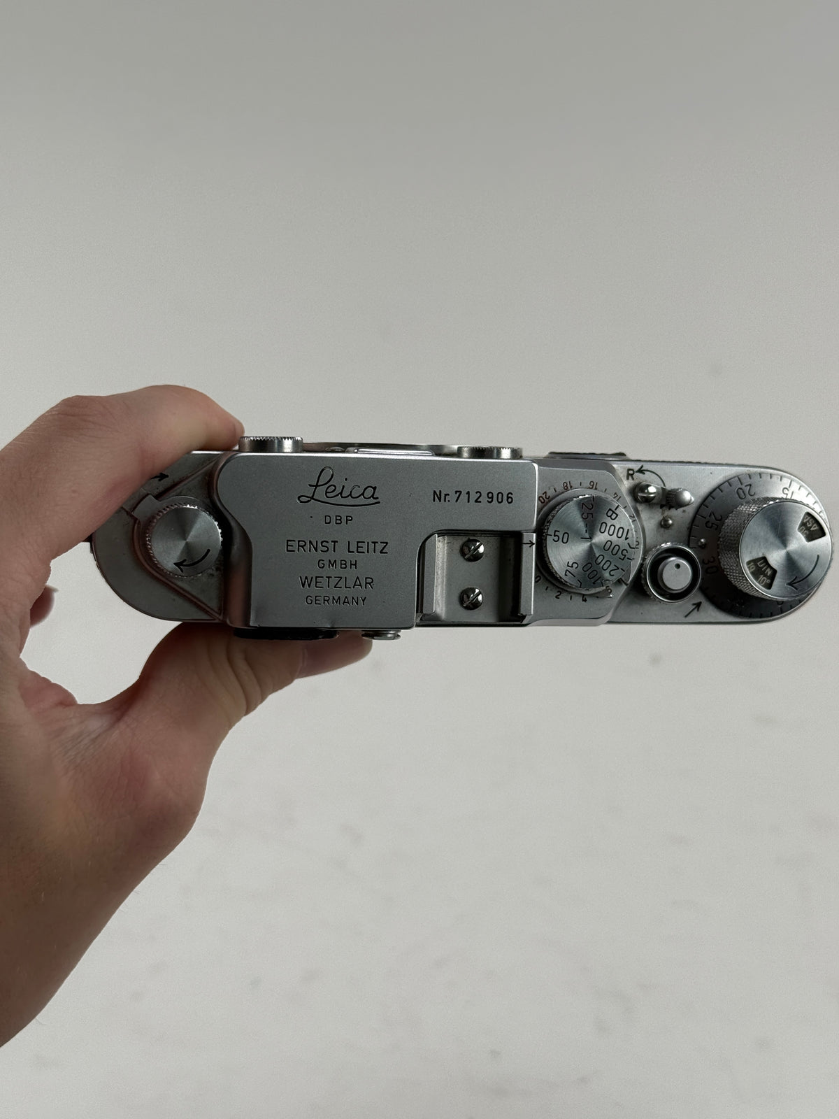 Leica IIF red Dial BD Rangefinder 35mm Film Camera