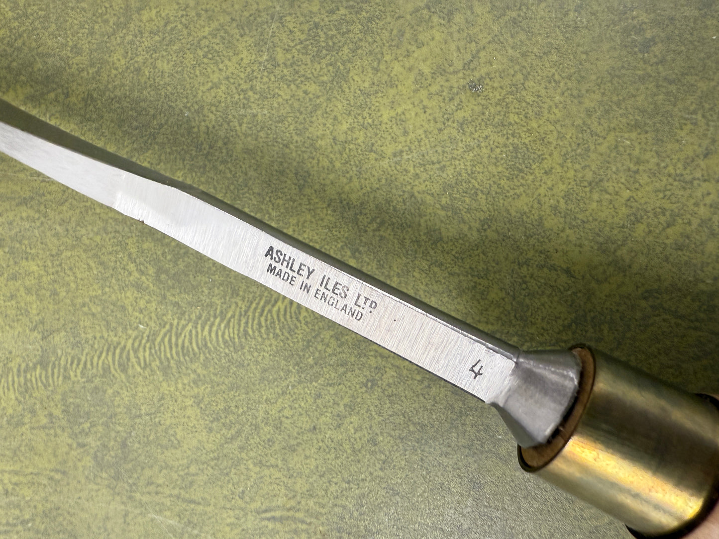 Vintage Ashley Iles Carving Gouge No 4 Chisel