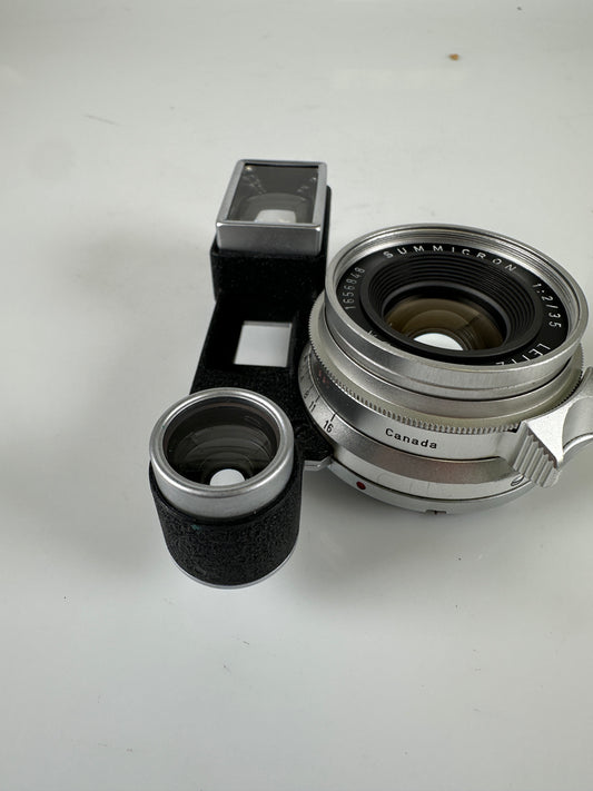 Leica V1 Eight / 8 Element Summicron 35mm F2 w/ Goggles SAWOO Canada