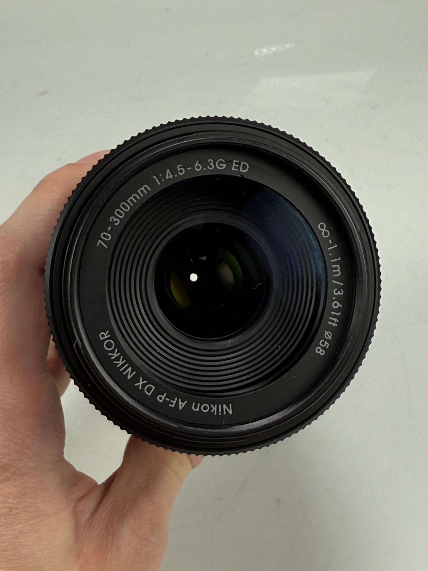 NIKON AF-P 70-300mm f4.5-6.3G ED DX Zoom lens