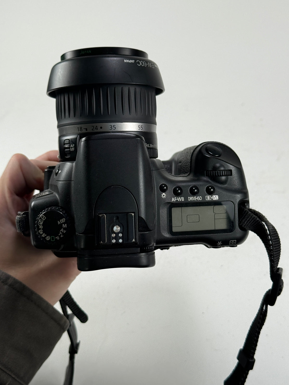 Canon 20D Digital SLR Camera Body with 18-55mm lens, grip, kit