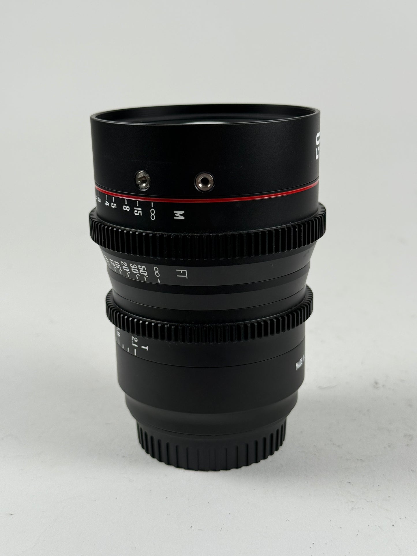 Meike 50mm T2.1 Manual Focus Cinema S35 Prime Lens EF Mount