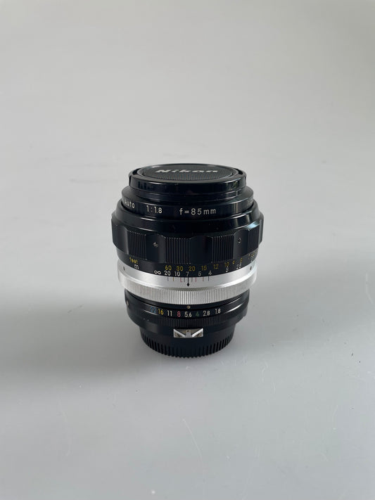 Nikon Nikkor 85mm F1.8 H Non AI NPK Manual Focus Lens