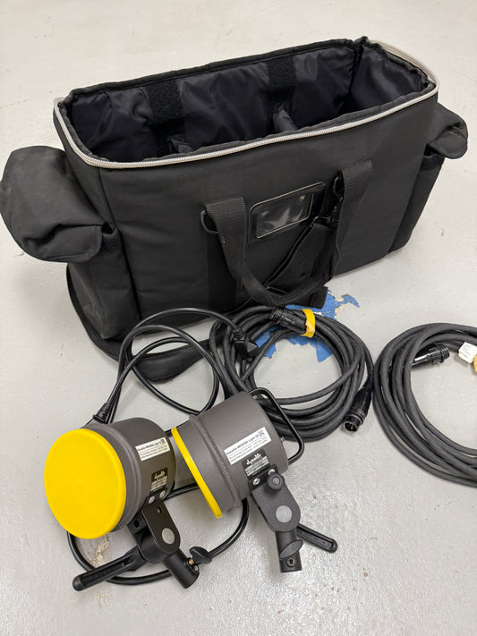 Dynalite light kit 2 MH2065 heads and case