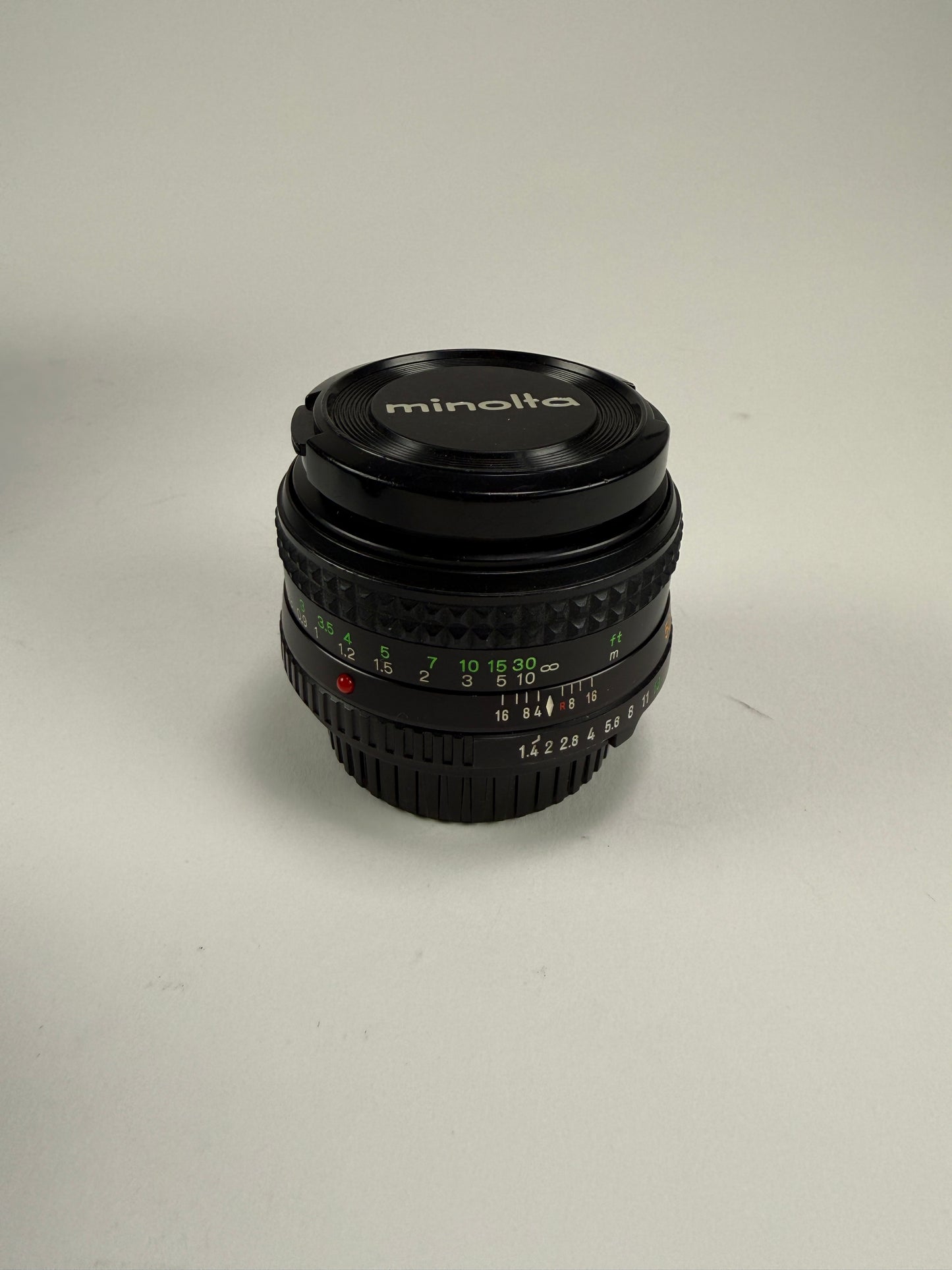 Minolta MD Rokkor-X 50mm f1.4 manual focus lens