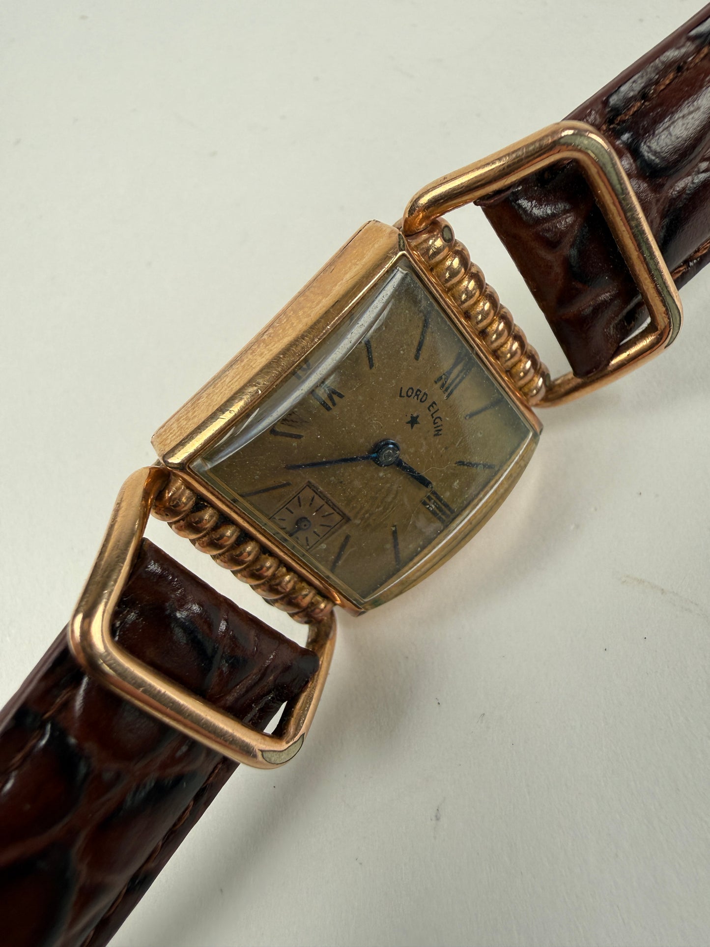 Vintage Lord Elgin 14K Gold Filled Watch