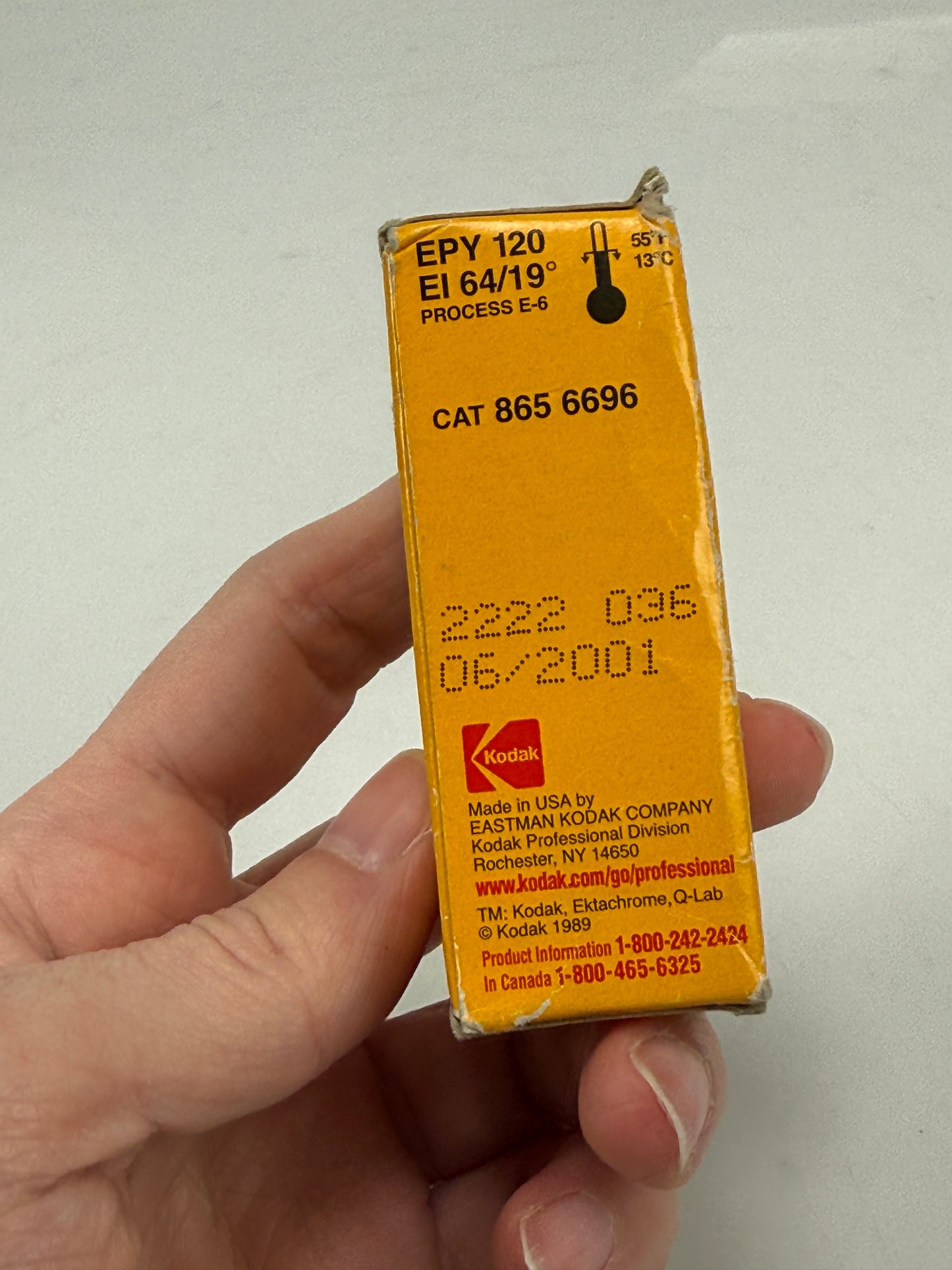 Kodak Ektachrome EPY 64T ISO 64 120 Color Slide Film 1 Roll