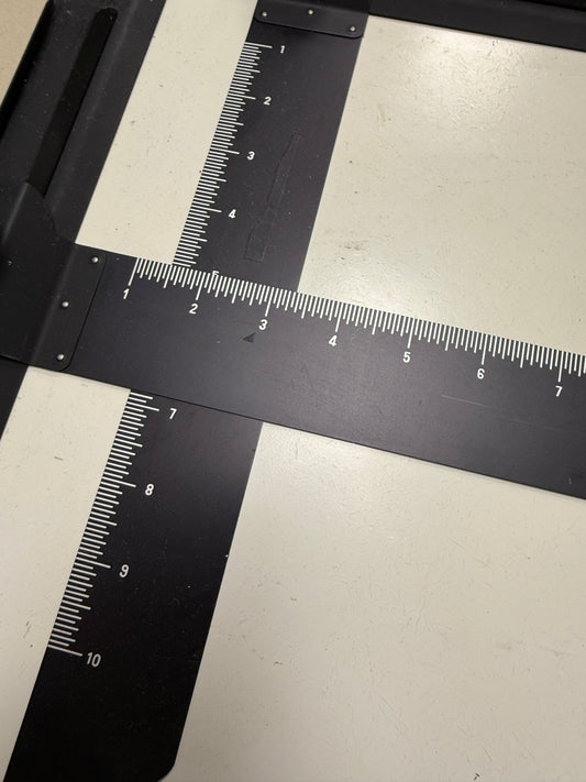 Fujimoto Vintage Darkroom Photo Printing Easel 10x12 Adjustable Blades