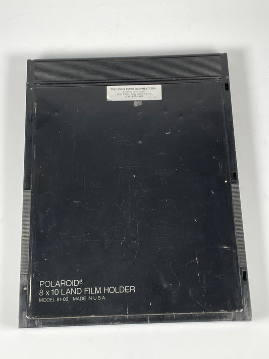 Polaroid 8x10 Land film holder model 81-06 for processor