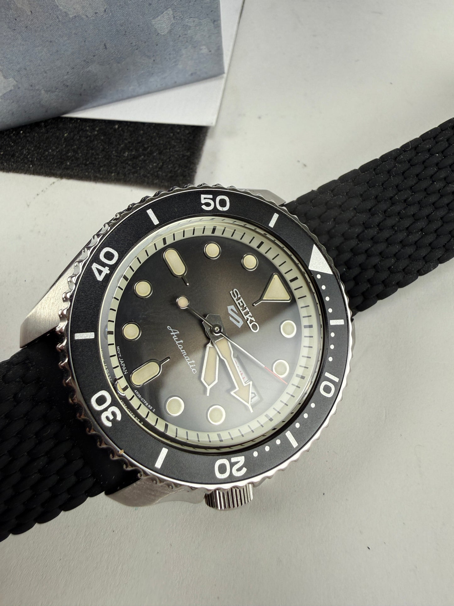 SEIKO 5 Sports 4R36-07G0 Black Men's Automatic Watch