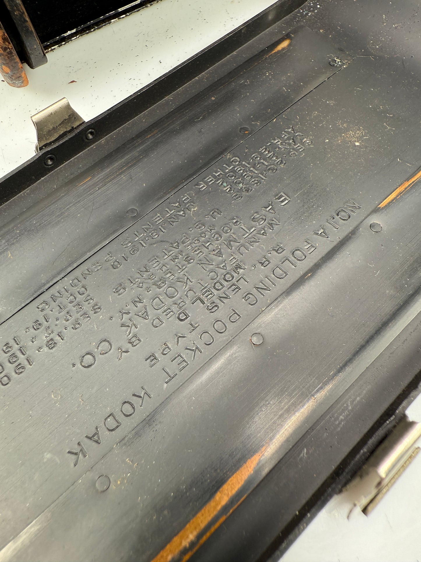 KODAK NO.1A FOLDING POCKET, RR LENS MODEL-D RED BELLOWS