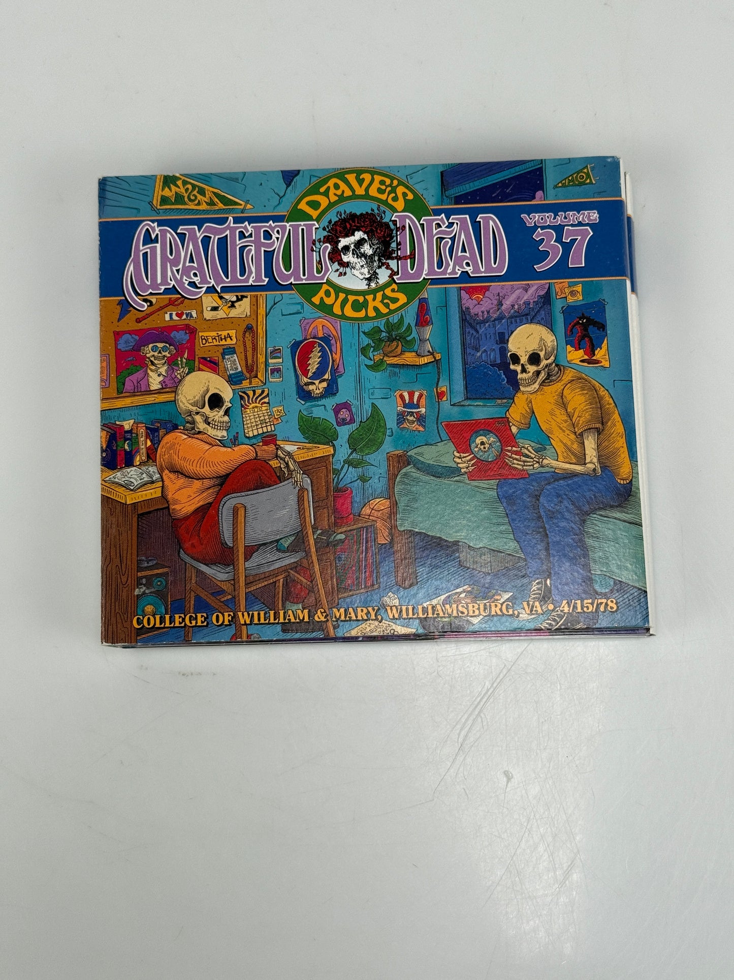 GRATEFUL DEAD Dave's Picks Vol 37 4/15/78 Williamsburg, VA