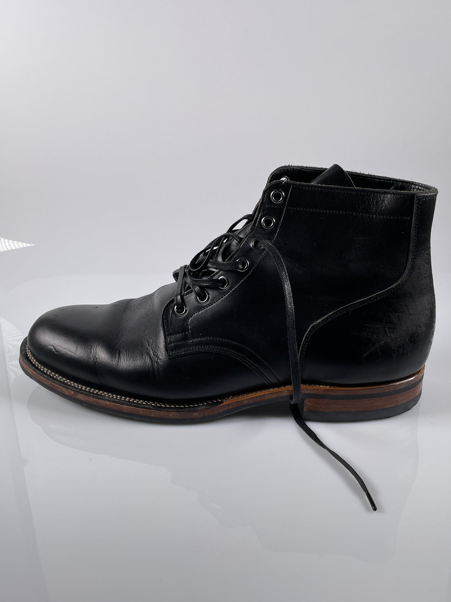 Viberg Service Boot 2030 - Black Chromexcel  Size US 10