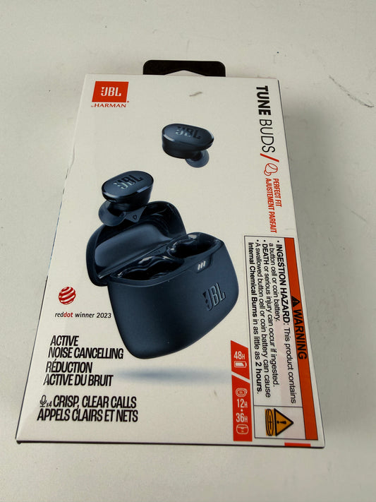JBL Tune Buds Wireless Bluetooth Noise-Cancelling Earbuds Blue
