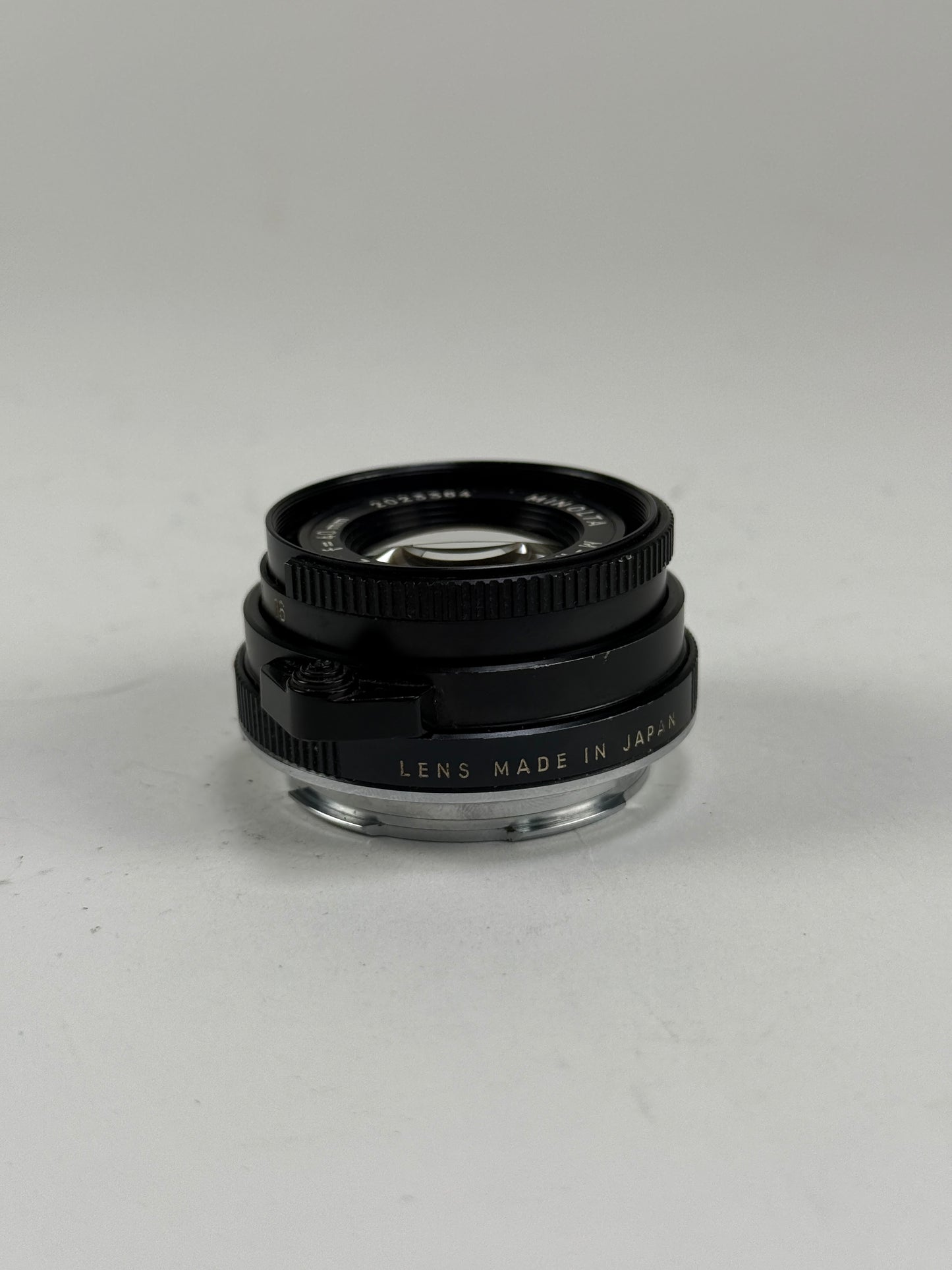 Minolta M Rokkor 40mm f2 Leica M Mount Lens For CL CLE