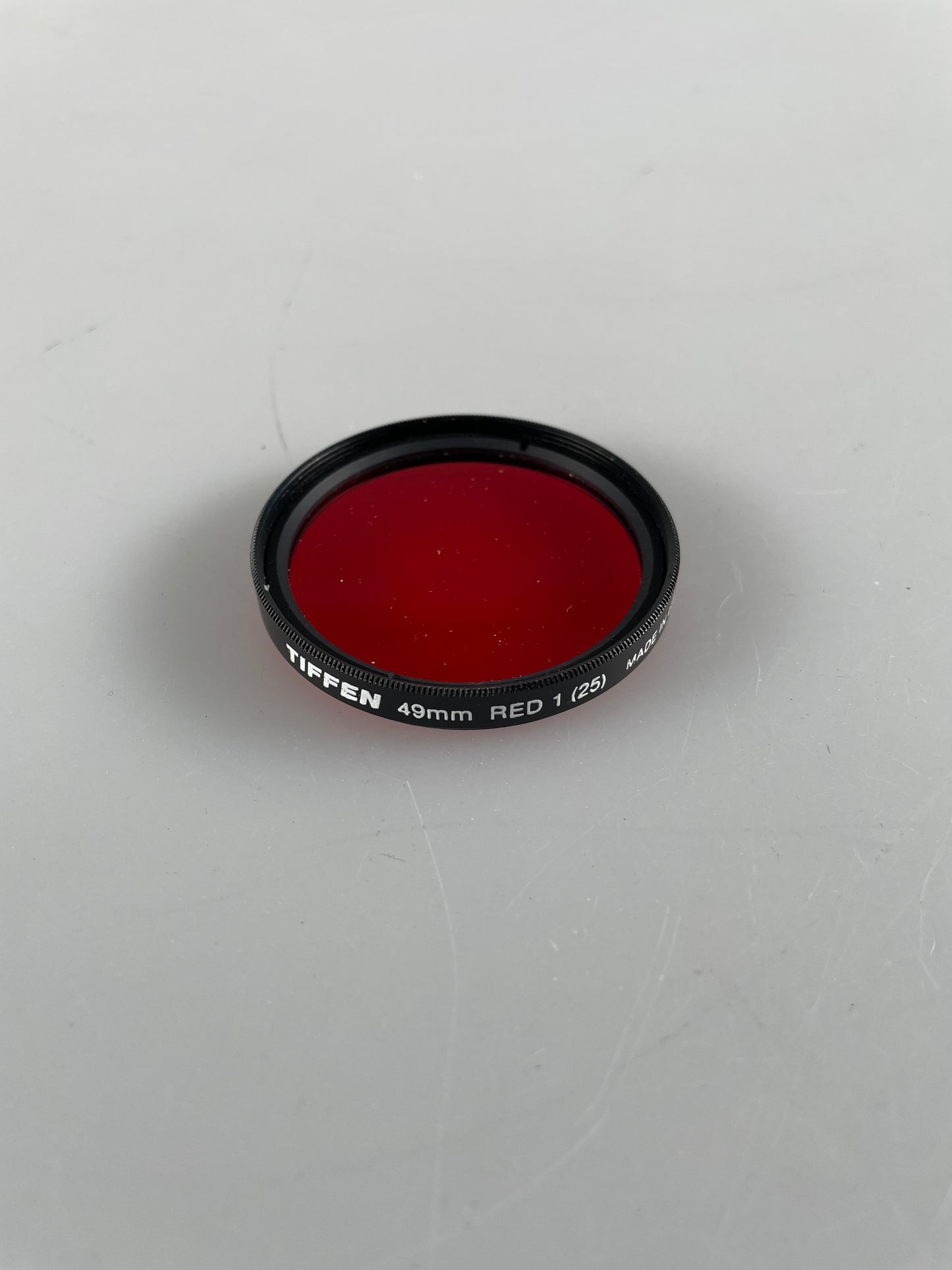 Tiffen 49mm red 1 (25) Glass Filter